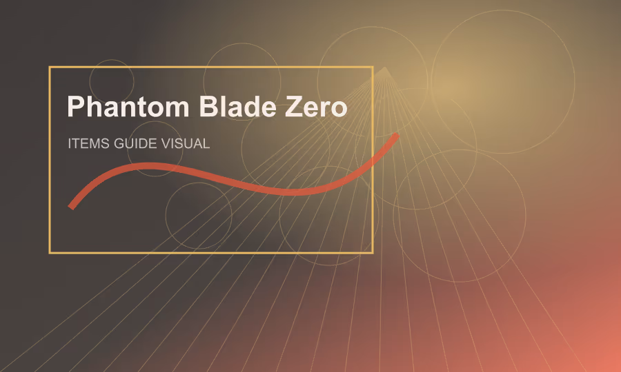 Phantom Blade Zero Weapon Family Index: Fast, Heavy, Utility, and Phantom Edge Roles official or store media reference