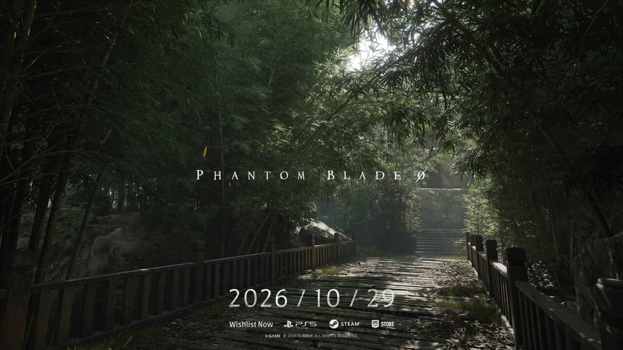 Phantom Blade Zero October 29 2026 official date official or store media reference